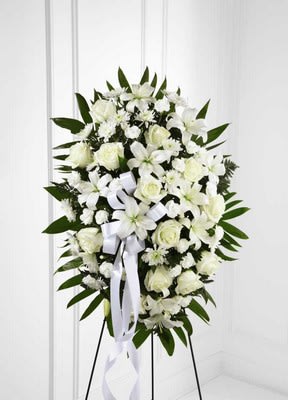 The FTD Exquisite Tribute(tm) Standing Spray Flower Bouquet