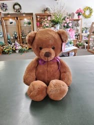 16" Softie Bear Flower Bouquet