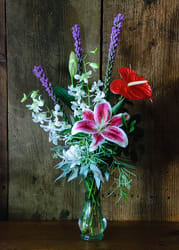 Stargazer in Paradise Flower Bouquet