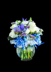 Judys Beautiful Baby Boy Flower Bouquet