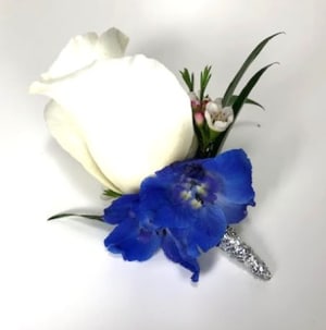 Dance the Night Away Boutonniere Flower Bouquet