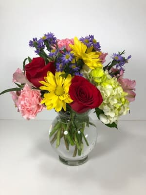 Breezy Blossoms Flower Bouquet