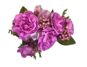 Mini-Carnation Corsage Flower Bouquet