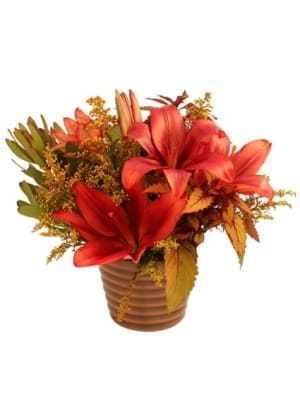 Autumnal   Floral  Arrangement Flower Bouquet