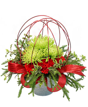 EVERGREEN DELIGHT Floral Design Flower Bouquet