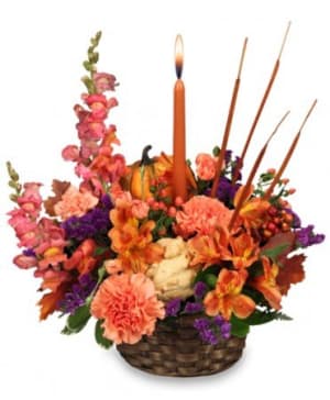 Fruitful Fall Flower Bouquet