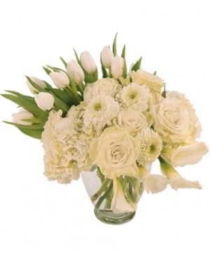 IVORY SPLENDOR Arrangement Flower Bouquet