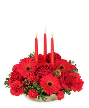 Peace Joy Noel Flower Bouquet