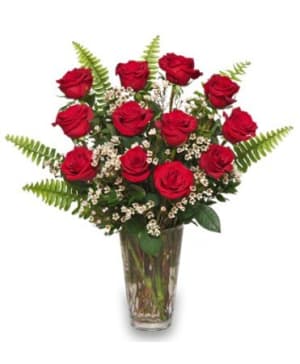 Ravishing Dozen Flower Bouquet