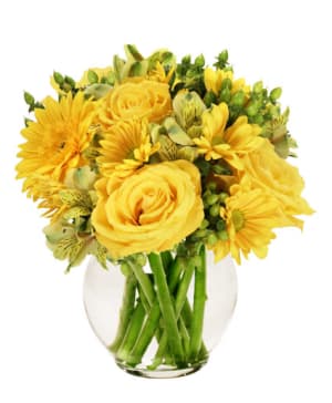 Sunshine Perfection Flower Bouquet