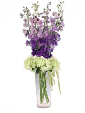 VIOLET FIELDS Flower Bouquet