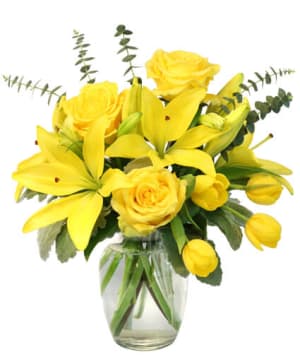 SUNSHINE OF SPRING  Flower Bouquet