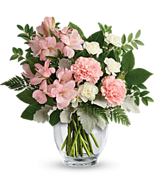 Teleflora's Whisper Soft Bouquet Flower Bouquet