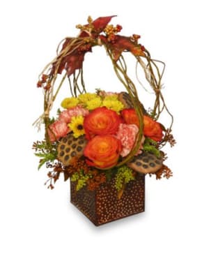 LEAVES OF AUTUMN
 Flower  Arrangement Flower Bouquet