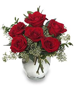 Rosey RomanceRed Rose Bouquet Flower Bouquet