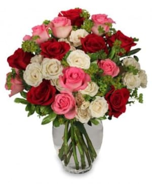 Romance of RosesSpray Roses Bouquet Flower Bouquet