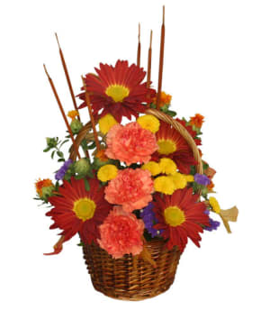 SIGNS OF FALL
  Basket Of Flowers Flower Bouquet