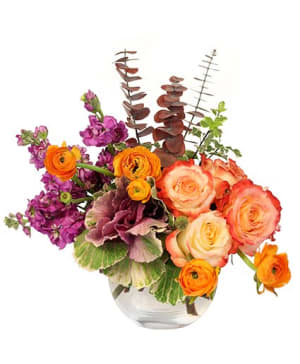 Jewels Of Fall Flower Bouquet