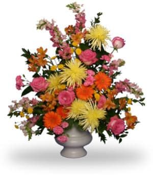 Twilight Serenity Tribute Flower Bouquet