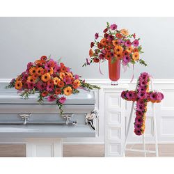 Gerber Spray set of 3 Flower Bouquet