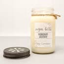 Mason jar 16oz. Soy Candles Flower Bouquet