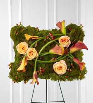 Loyal Heart Easel Flower Bouquet