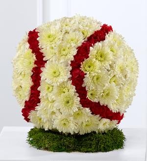 All-American Tribute Baseball Flower Bouquet