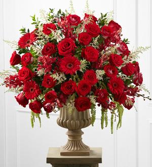 The FTD® Love & Honor™ Altar Arrangement Flower Bouquet