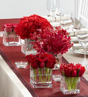 The FTD® Modern Grace™ Centerpiece Flower Bouquet