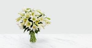 Easter Lilies Flower Bouquet