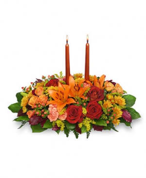 THANKSGIVING FEAST
 Centerpiece
 Flower Bouquet