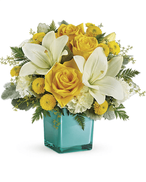 Teleflora's Golden Laughter Bouquet Flower Bouquet