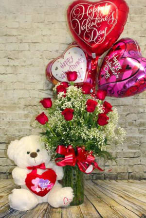 valentine's day true love package Flower Bouquet