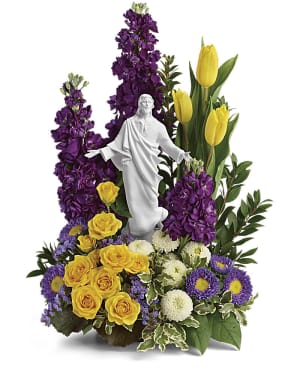 Teleflora's Sacred Grace Bouquet
 Flower Bouquet