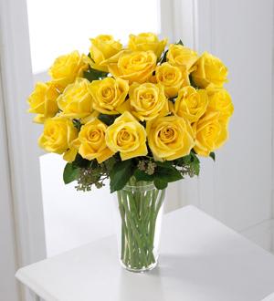 The FTD® Yellow Rose Bouquet Flower Bouquet