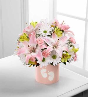 The FTD® Sweet Dreams® Bouquet - Girl Flower Bouquet