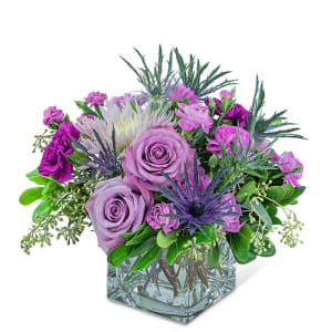 Amethyst Sparkle Flower Bouquet