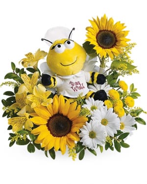 Teleflora's Bee Well Bouquet Flower Bouquet