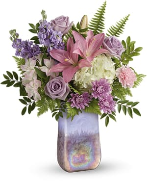 Teleflora's Glass Grandeur Bouquet Flower Bouquet