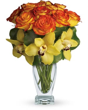 Teleflora's Aloha Sunset Flower Bouquet