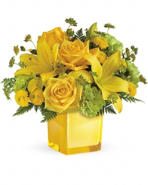 Teleflora's Sunny Mood Bouquet Flower Bouquet