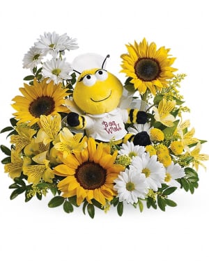 Teleflora's Bee Well Bouquet Flower Bouquet