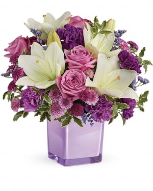 Teleflora's Pleasing Purple Bouquet Flower Bouquet