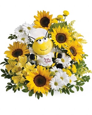 Teleflora's Bee Well Bouquet Flower Bouquet