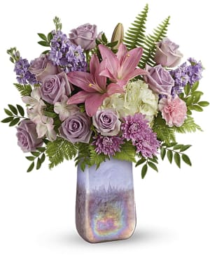 Teleflora's Glass Grandeur Bouquet Flower Bouquet