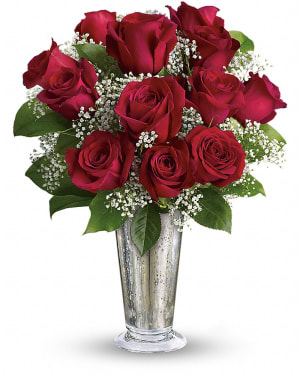Teleflora's Kiss of the Rose Flower Bouquet