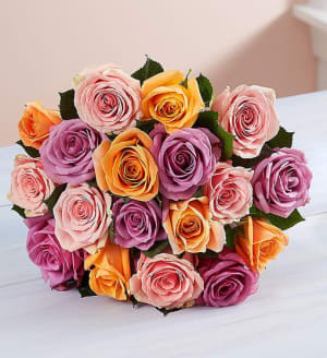 Sorbet Roses Flower Bouquet