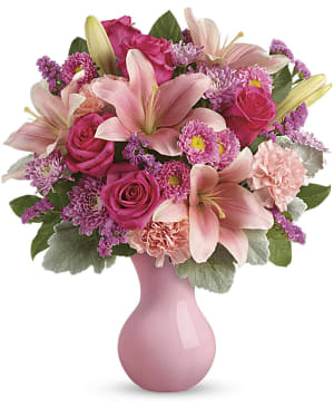 Teleflora's Lush Blush Bouquet Flower Bouquet