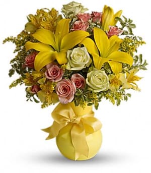 Sunny Smiles Flower Bouquet