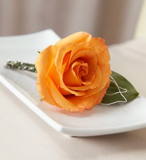 The FTD® New Sunrise™ Boutonniere Flower Bouquet